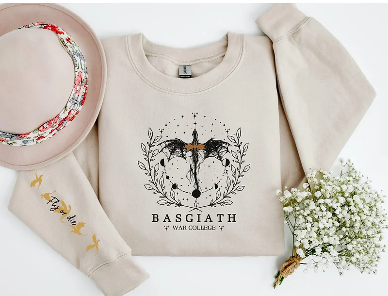 Basgiath War College Double-Sided Sweatshirt, Fourth Wing