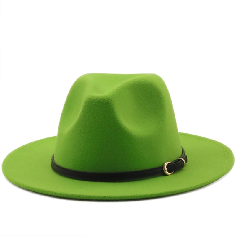 Hot-selling Wool Top Hat Foreign Card Its Red Hat Ethnic Style Jazz Hat Cashmere Felt Hat