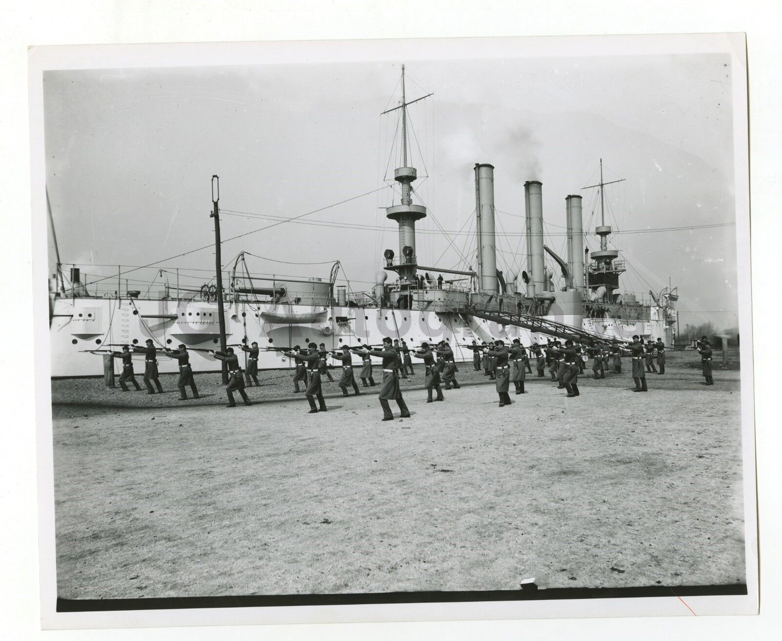 United States Navy - Vintage 8x10 Publication Photo Poster painting - 19th Century Navy Life