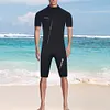 Men 2mm Neoprene Wetsuit Elastic Swimsuit Diving Rompsuit for Surfing Snorkeling