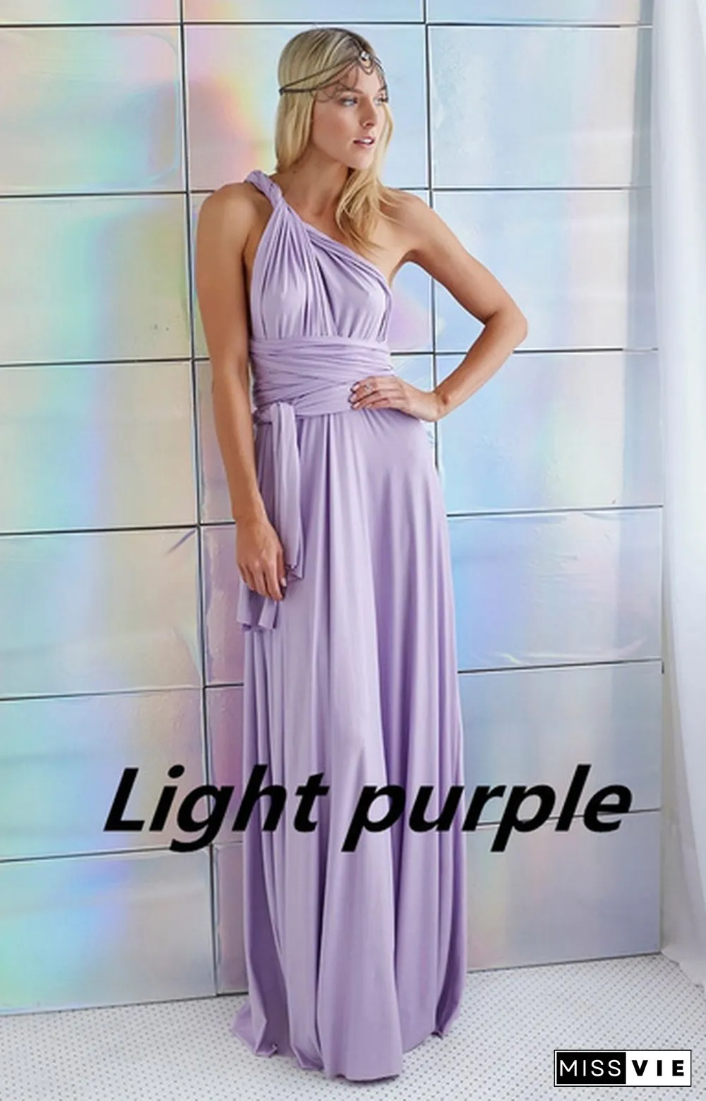 Women's Fashion Sexy Dress Formal Dress A Variety Of Ways To Wear Cross-Flush Sexy Skirt 15 Colors