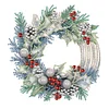 Diamond Painting-DIY Crystal Rhinestone Christmas Wreath