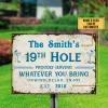 Personalized Names：Golf Color Proudly Serving - Vintage Metal Tin Signs/Wooden Signs