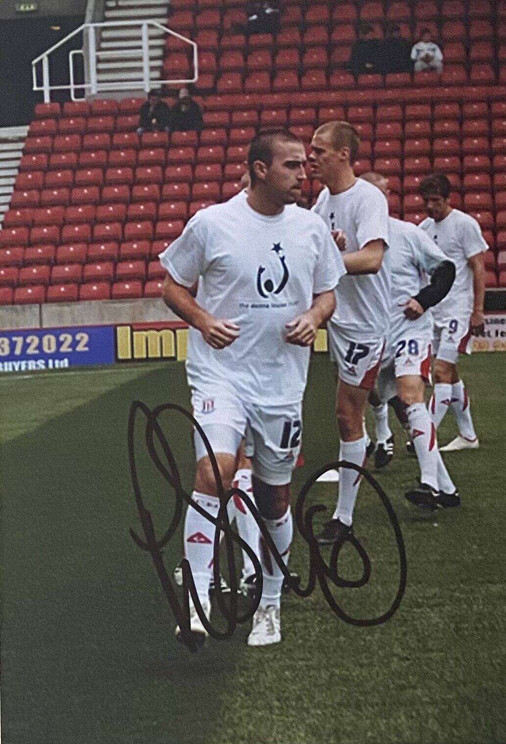 Peter Sweeney Genuine Hand Signed Stoke City 6X4 Photo Poster painting