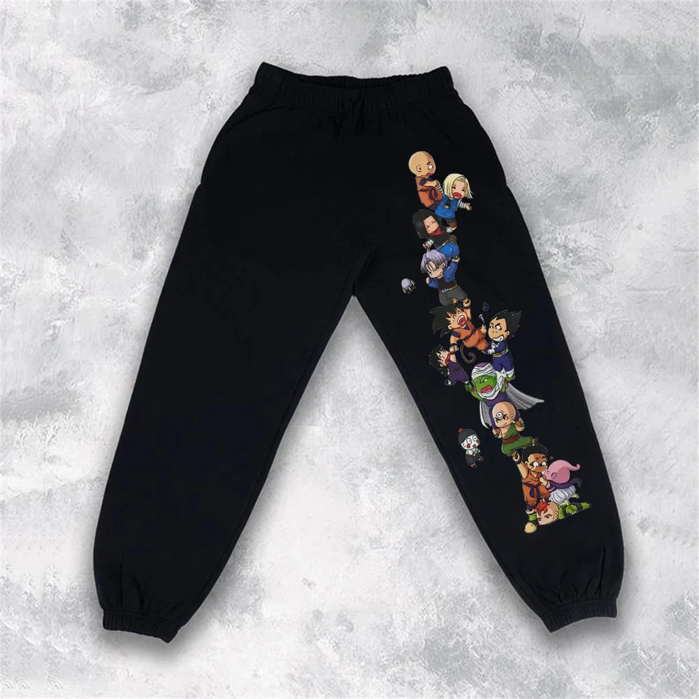 Dragon Ball Z Characters Print Men's Sweatpants