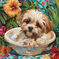 Bubble Puppy - Diamond Painting