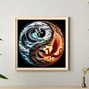 (40*40cm)Dragon Phoenix - Full Round Drill Diamond Painting