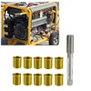 Spark Plug Thread Repair Kit M12x1.25 Inserts & M14x1.25 Tap Kit for Car Engine