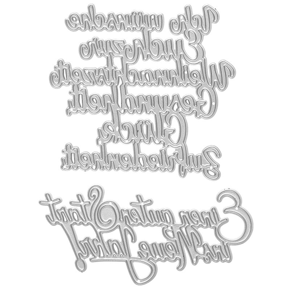 

German Words - Paper Craft Cutting Dies, 501 Original