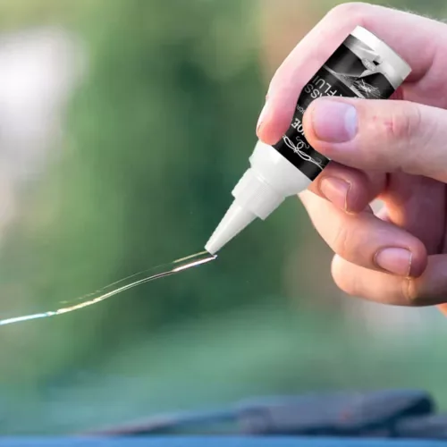 Dronehint Car Parts Cracked Glass Repair Windshield Cracked Repair Glass Curing Glue Tool (For: Acura) Parts