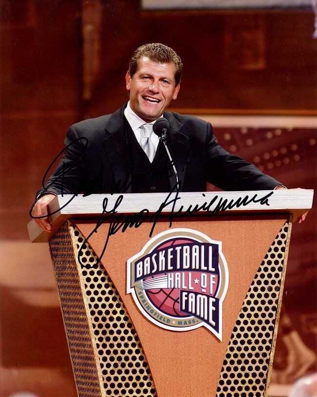 GENO AURIEMMA Signed Photo Poster painting + Publication