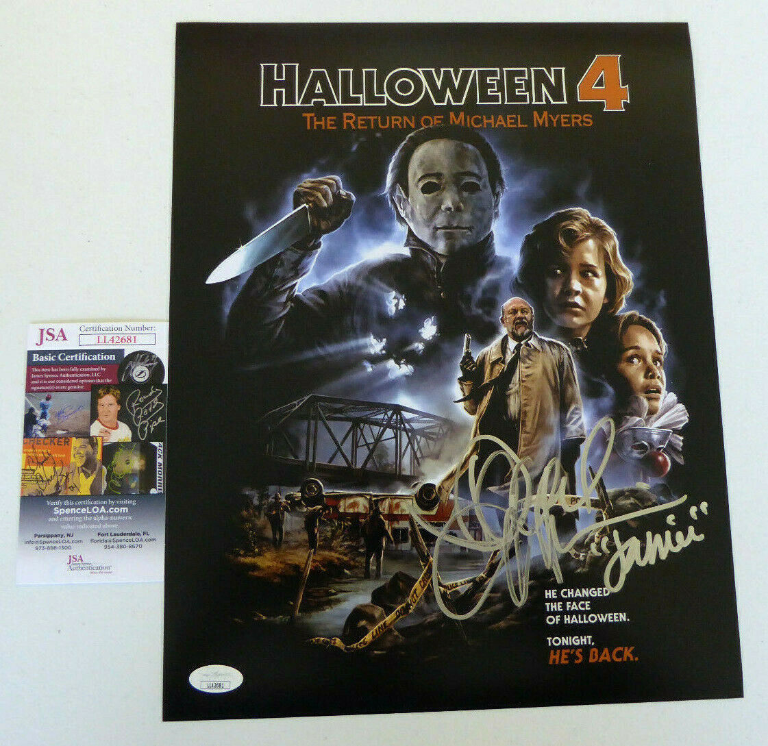 Danielle Harris Signed 11x14 Photo Poster painting Autograph, Halloween 4, Jamie Lloyd, JSA COA