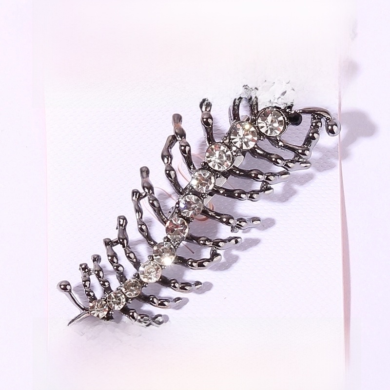 Hip-Hop Pin Insect Alloy Inlay Rhinestones Women’S Brooches