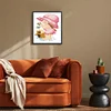 House-Partial 9CT Stamped Cross Stitch Bead Embroidery 17*20cm