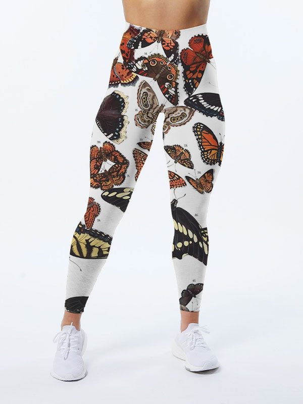 Butterflies of Maine Chart Leggings