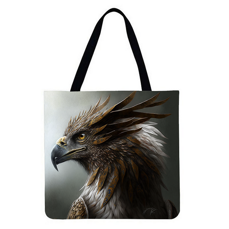 Eagle - Linen Tote Bag