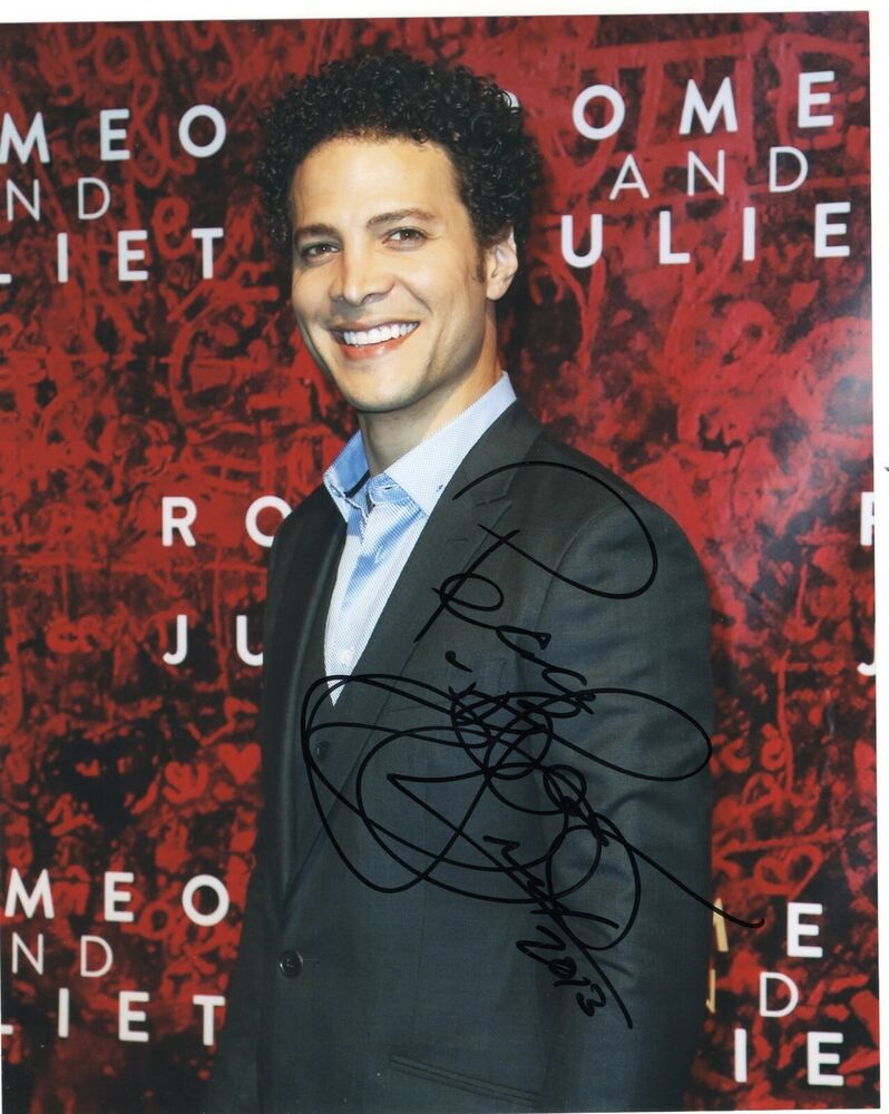 Justin Guarini Signed  8x10 Photo Poster painting w/COA American Idol Broadway #2