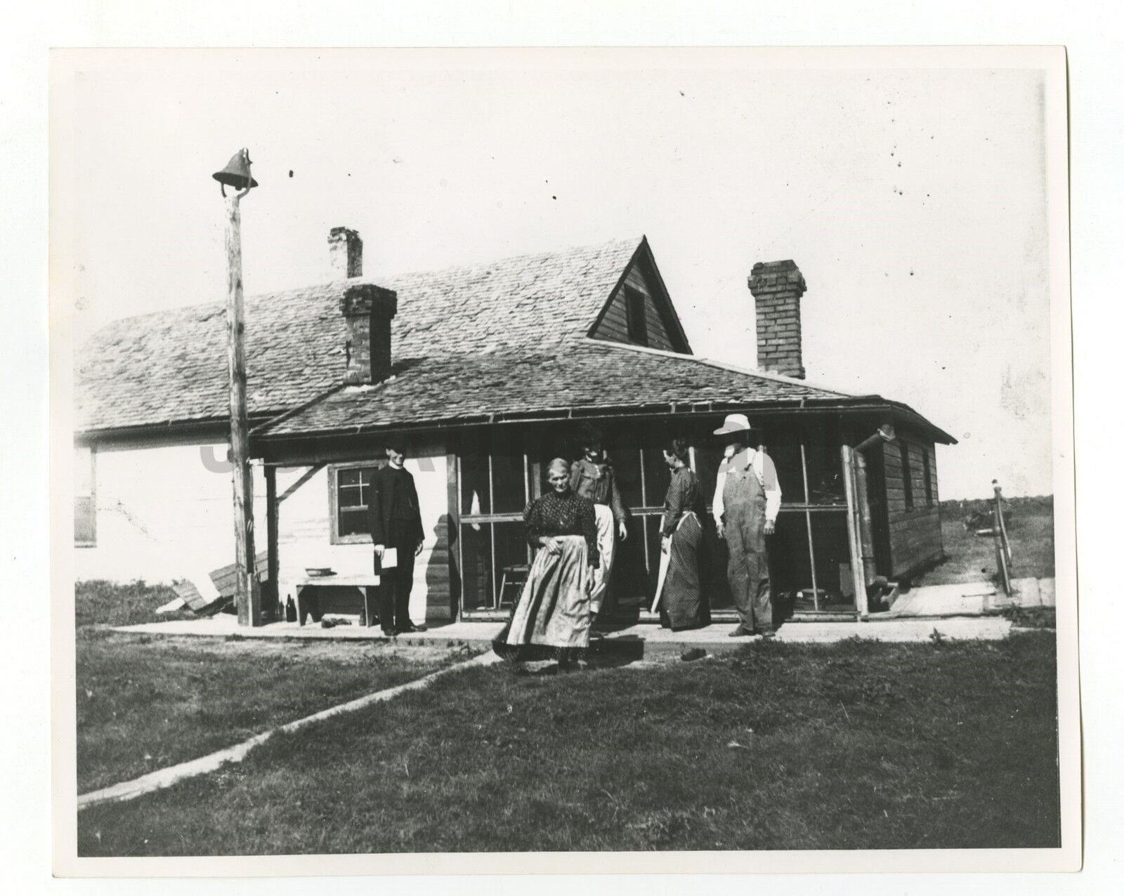 Nebraska History - Vintage 8x10 Publication Photo Poster paintinggraph - Sod House, Axtell, 1878