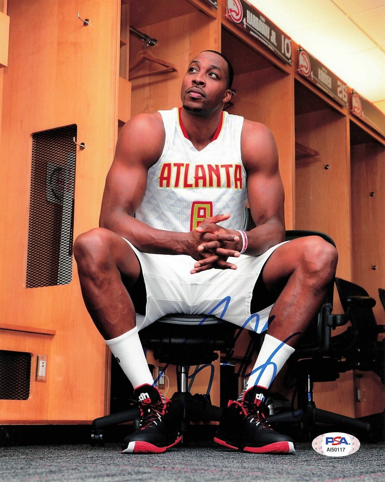 Dwight Howard signed 8x10 Photo Poster painting PSA/DNA Atlanta Hawks Autographed