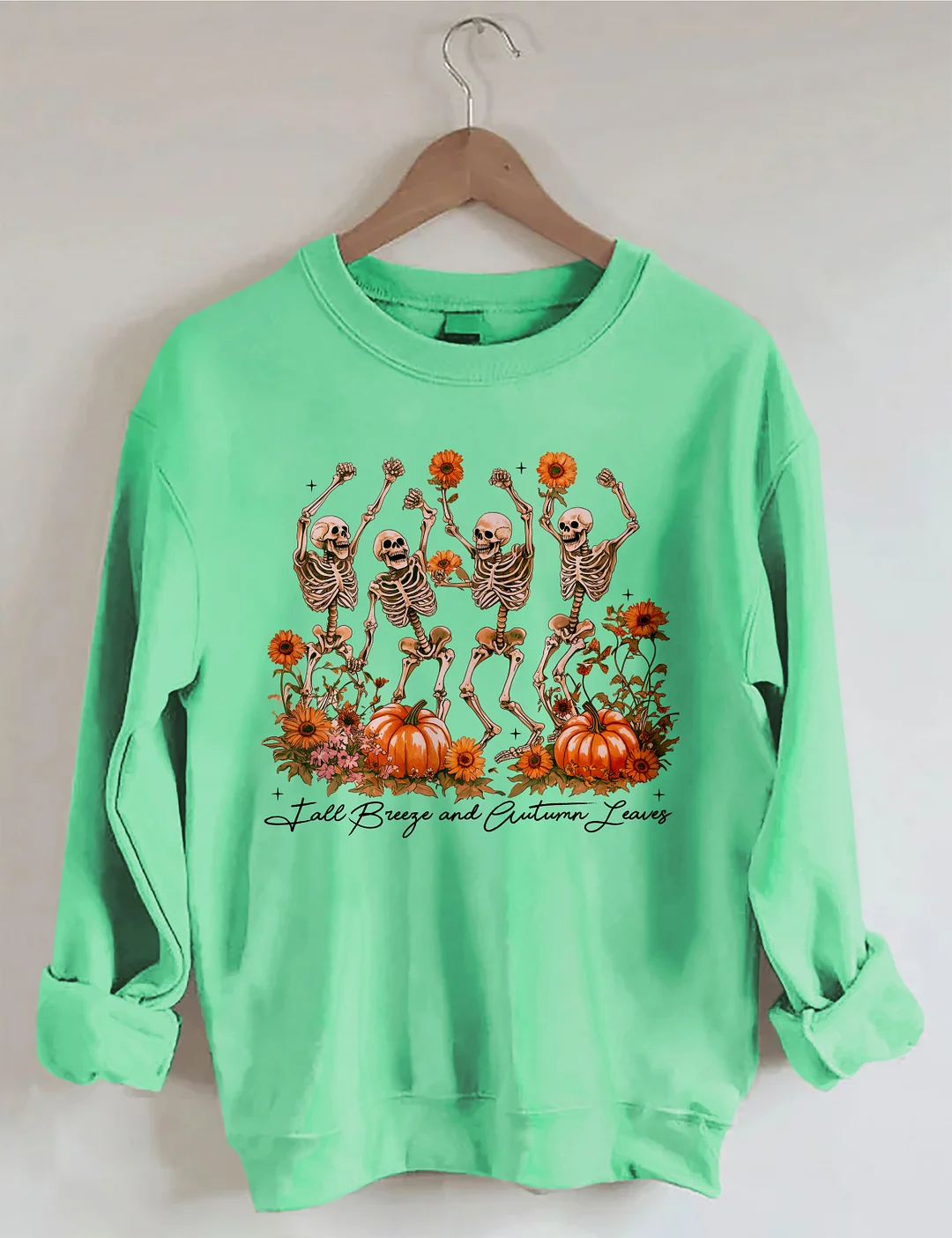 Fall Breeze and Autumn Leaves Sweatshirt