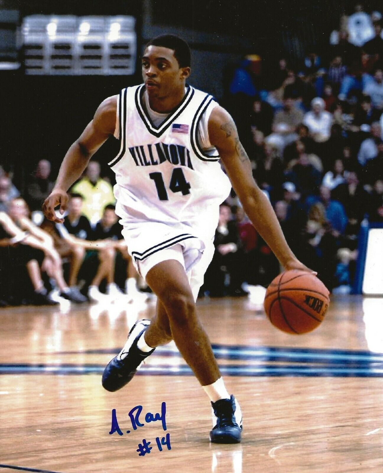 Allan Ray signed Villanova Wildcats 8x10 Photo Poster painting autographed