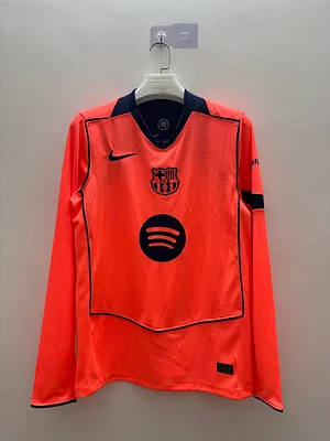 2025/2026 Long Sleeve Barcelona Third Away Football Shirt 1:1 Thai Quality