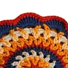 (US Only)Crochet Mandala Coaster Handmade DIY Material Package with Crochet Hook(4)