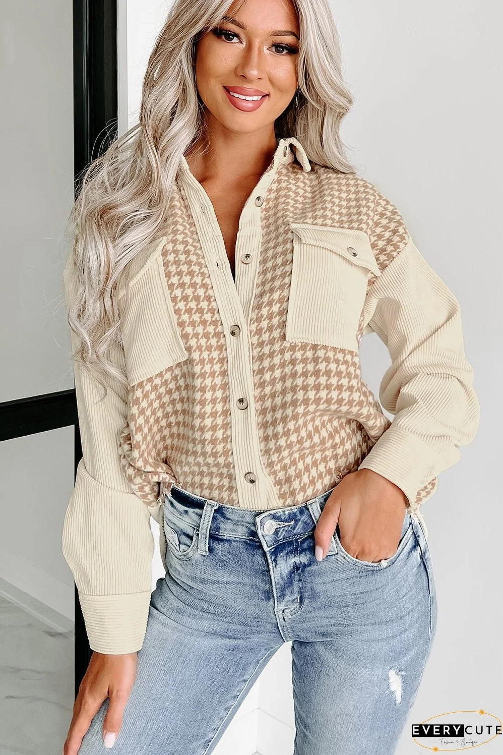 Mixed Texture Shacket