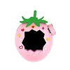 Protective Skin Cover with Lanyard Cute Protective Cover Strawberry Design Protector Sleeve Skin for Tamagotchi Paradise Electronic Pet