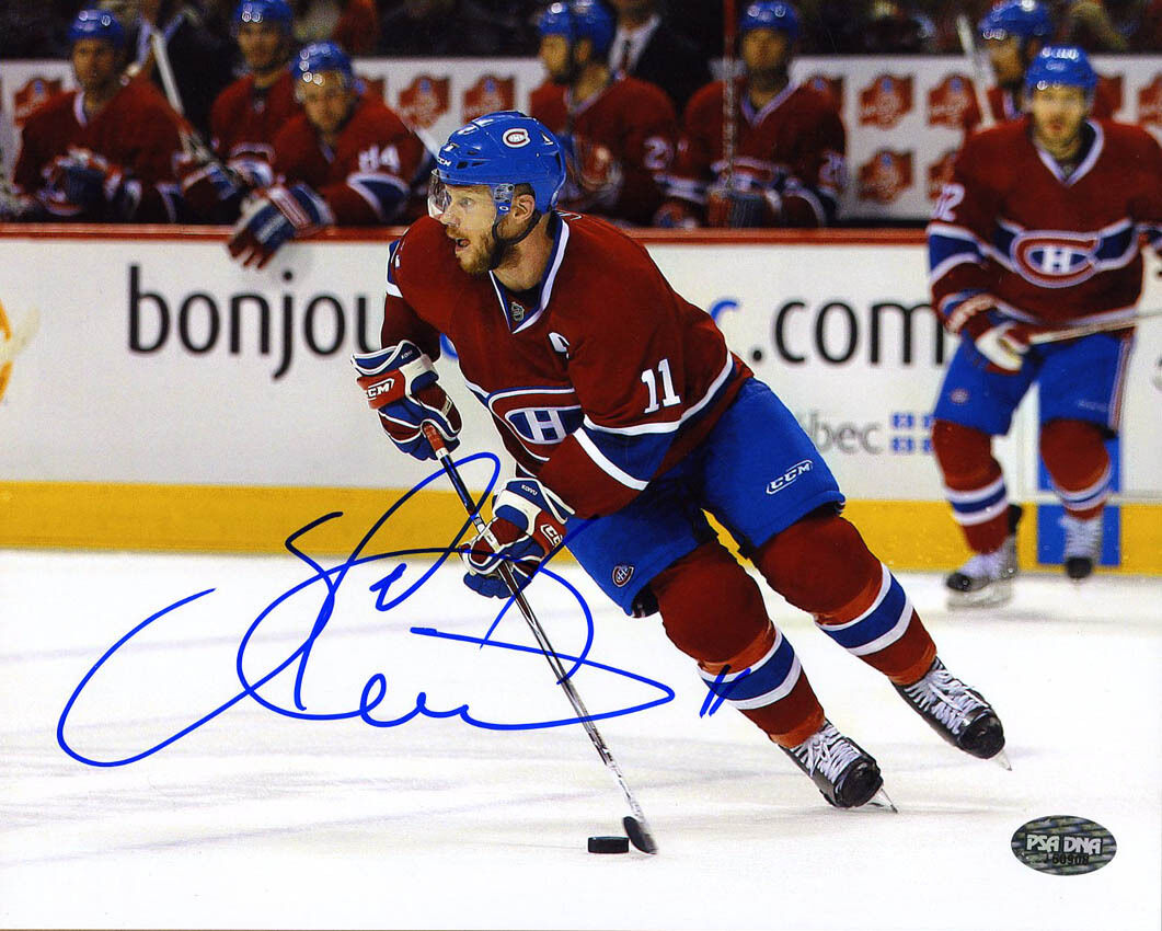 Saku Koivu SIGNED 8x10 Photo Poster painting Habs Montreal Canadiens PSA/DNA AUTOGRAPHED