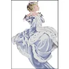 (Big Size)[Brand]Winter Queen - 14CT Stamped Cross Stitch - 41*60cm - Character