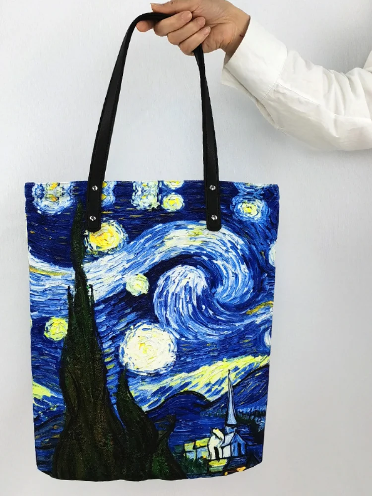 Van Gogh Art Print Shoulder Bag