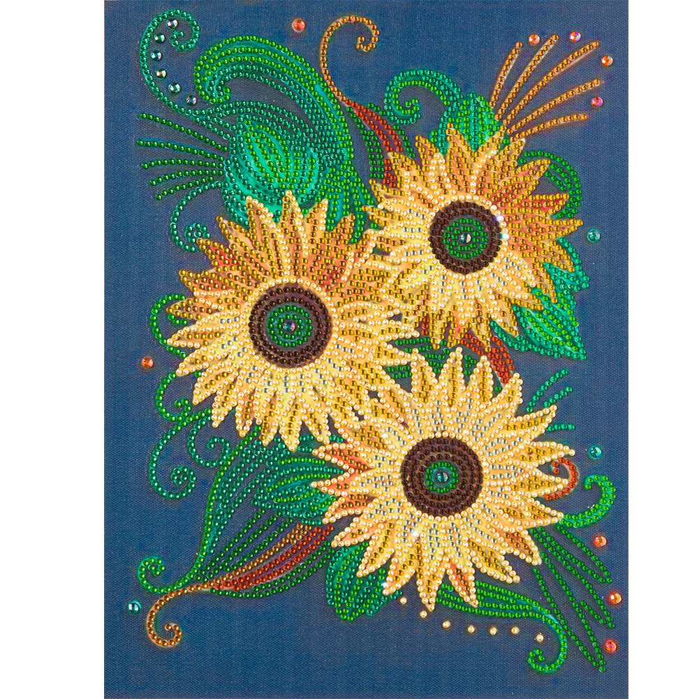 

Flower Quilling Paper - Special Shaped Diamond Painting - 30*40CM, 501 Original