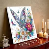 Framed Diamond Painting - Special Shaped - Butterfly (25x25cm)