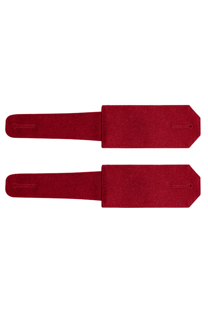   Dutch M1912 Artillery Shoulder Boards Without Padded Pieces German-Uniform