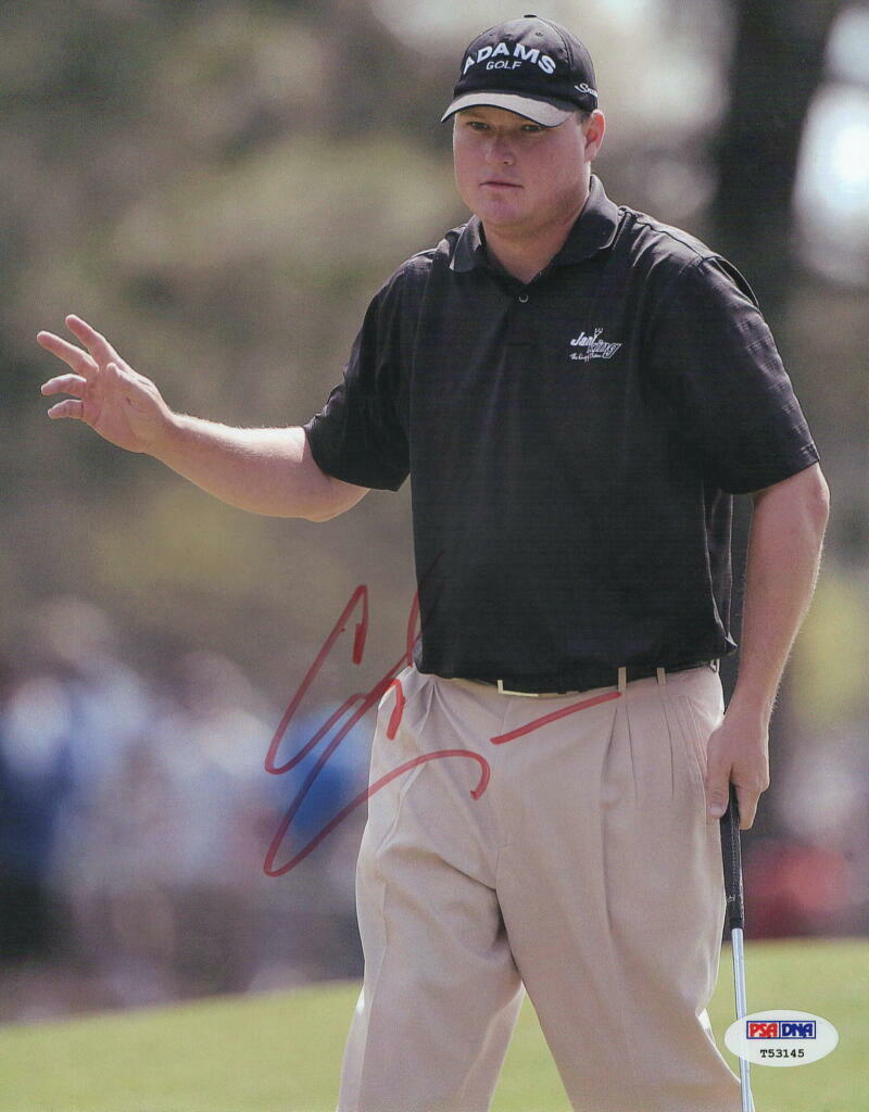 CHAD CAMPBELL SIGNED AUTOGRAPH 8x10 Photo Poster painting - 2009 MASTERS RUNNER-UP RARE, PSA