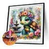 Diamond Painting-DIY Full Round Drill Sea Turtles(40*40CM)
