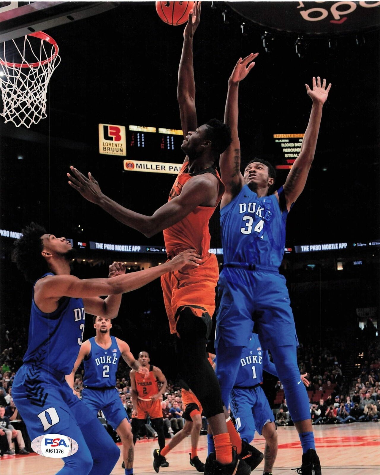 Wendell Carter Jr. signed 8x10 Photo Poster painting PSA/DNA Duke Autographed Bulls