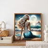 Diamond Painting -DIY Full Round Drill Mermaid(40*40 CM)