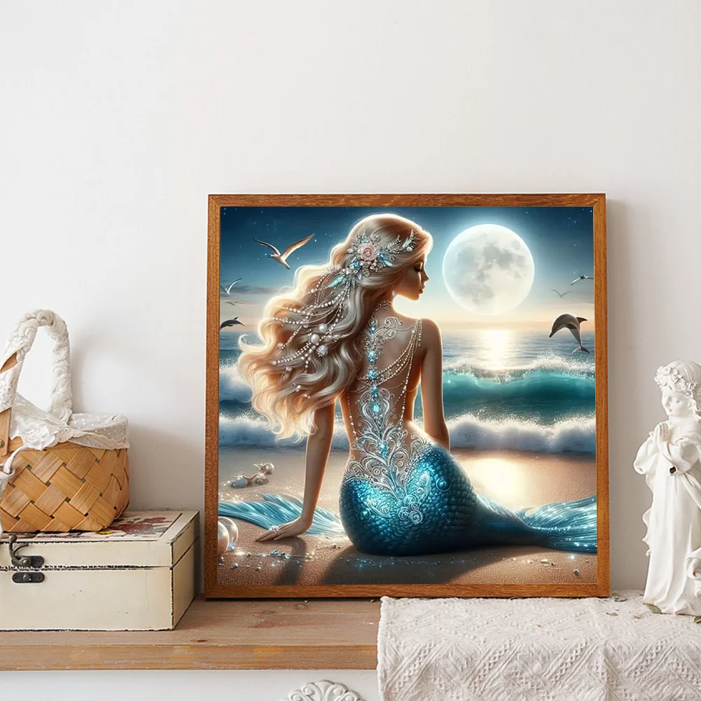 Diamond Painting - Full Round Drill - Sunflower Girl(Canvas|40*40cm)