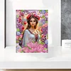 Special Shape Flowers Table Top Diamond Painting Frame Kits for Families