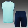 2025/2026 Arsenal Pre-Match Training Light Green Vest+Shorts Football1:1 Thai Quality