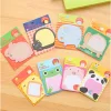8PCS Cute Cartoon Pets Tearable Post-it Note Sticking Message Board To Do List Note Paper