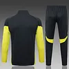 2025/2026 Real Madrid Dark Gray Long Zipped Jacket Football Shirt 1:1 Thai Quality