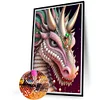 5D diy volle runde bohrer diamant malerei drachen kit heim dekoration (zq105)