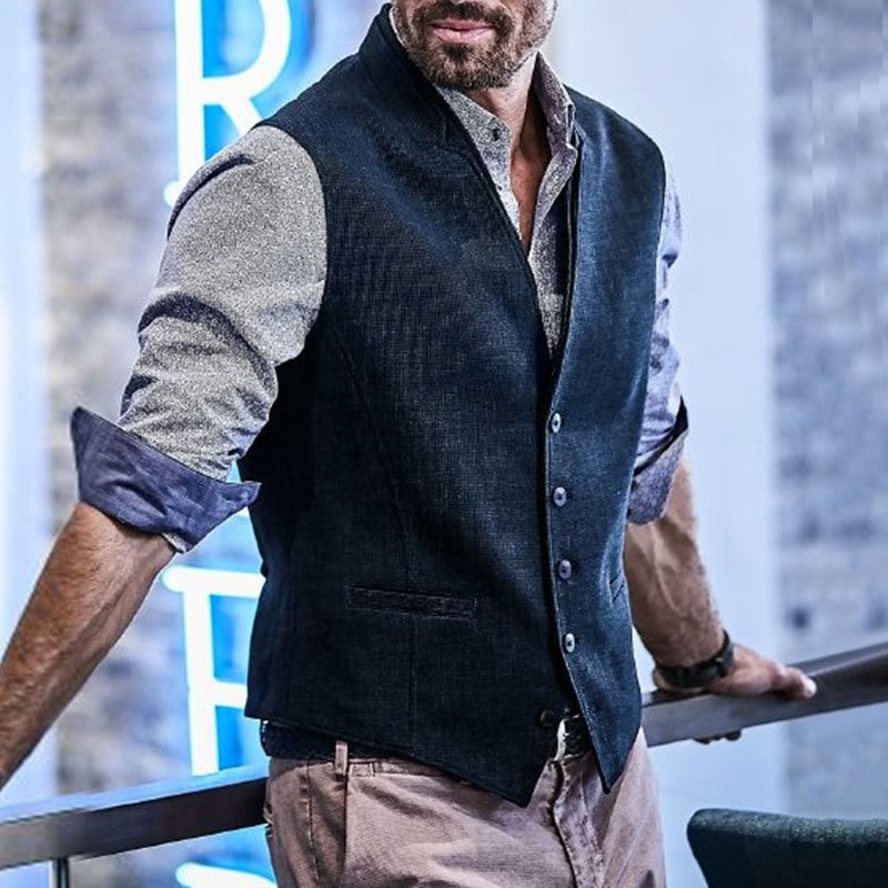 Men's fashion vintage vest