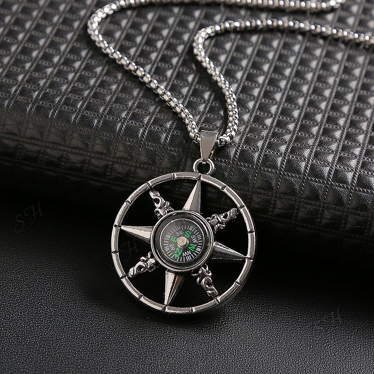 Fashion Compass Necklace