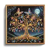 Moonlit Golden Butterfly Special Shaped 5D DIY Partial Drill Diamonds Dots Gem Art Kits 11.81 X11.81inch Diamond Dots Paintings Diamonds Paintings Gem Art for Adults Beginners Home Decor