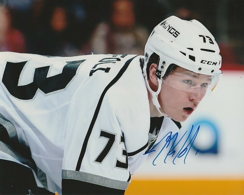 TYLER TOFFOLI SIGNED LOS ANGELES LA KINGS 8x10 Photo Poster painting #3 Autograph