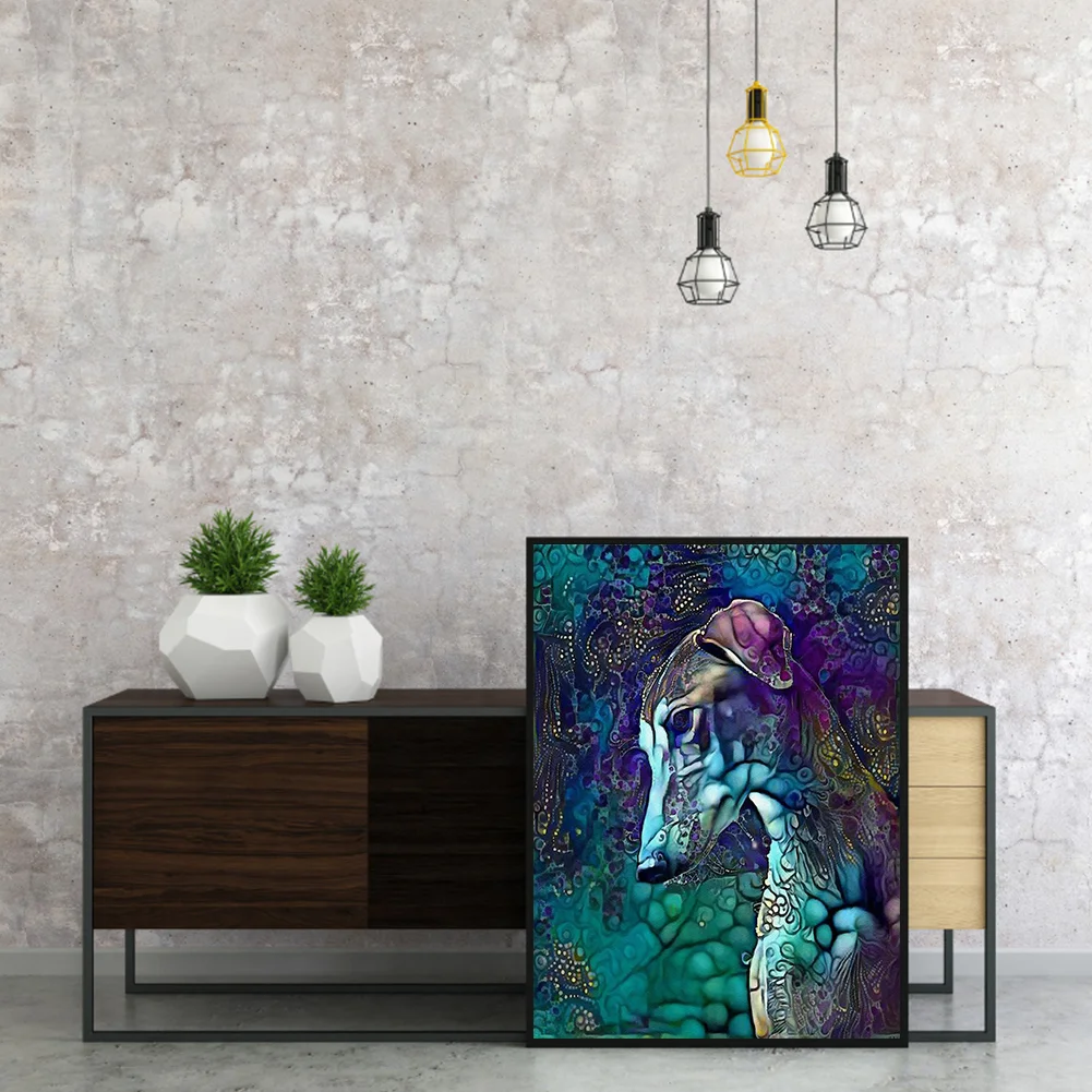 11CT Stamped Double-Sided Cross Stitch Bookmark for Book Lovers - Mushroom(Canvas|18*6CM) - Eco-Friendly Cotton Thread